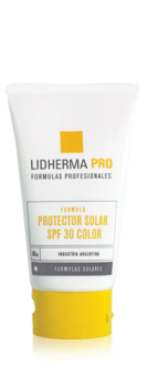 Emulsion con color. De alto nivel de proteccion solar UVA y UVB. Previene el foto envejecimiento. Se puede utilizar como maquillaje.